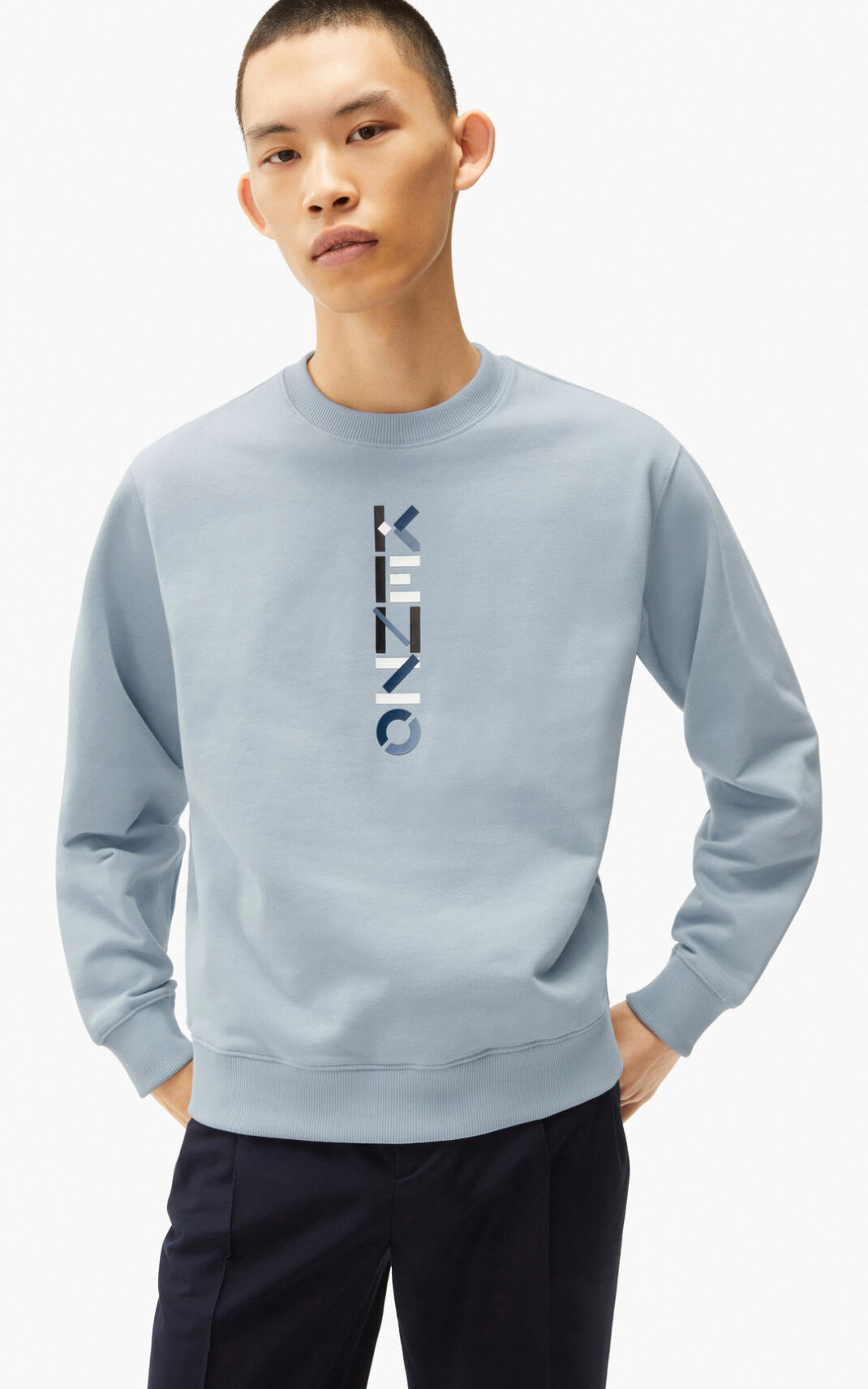 Kenzo The 冬 Capsule Logo スウェット メンズ グレー - PRMNIF814